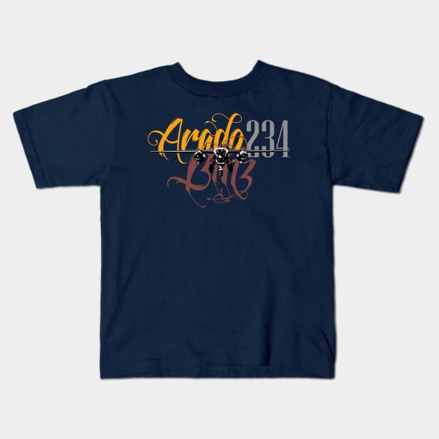Arado 234 Blitz Kids T-Shirt by Siegeworks